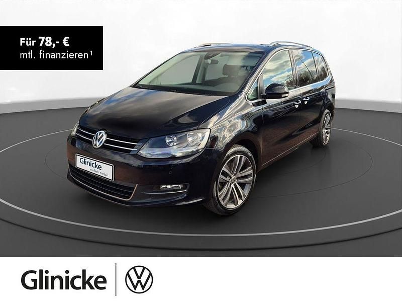 Schwarz Gebraucht 2020 VW Sharan Highline Van / Kleinbus | 17.500 € (Superpreis) - Bild 1/3