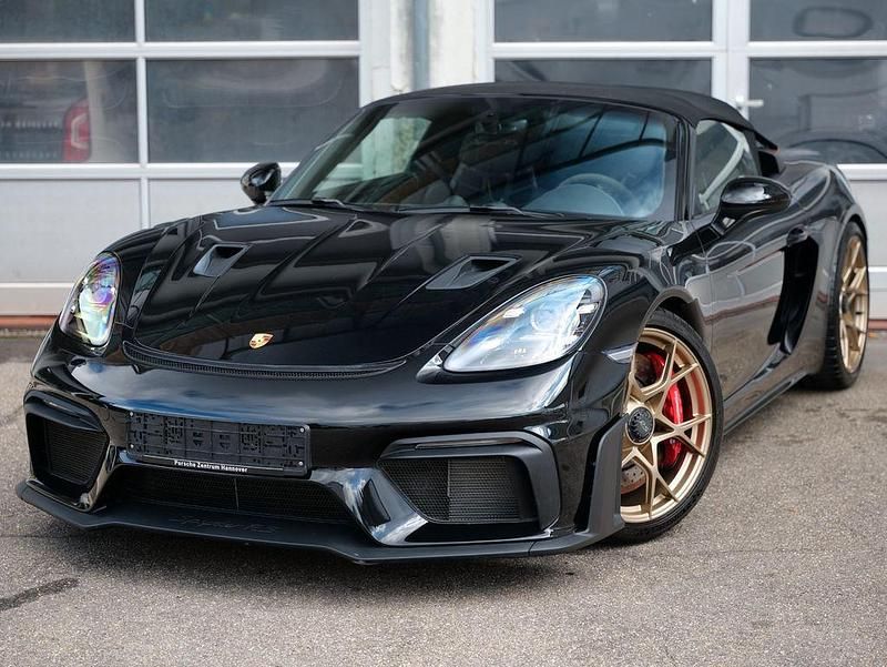Schwarz Gebraucht 2025 Porsche Boxster Spyder Cabrio | 132.900 € - Bild 1/4
