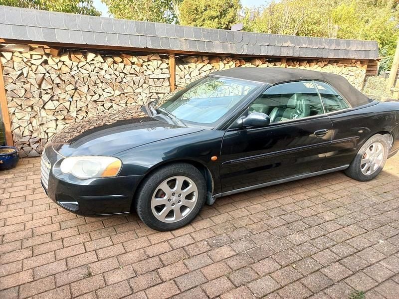 Schwarz Gebraucht 2006 Chrysler Sebring Cabriolet Cabrio | 1.000 € (Superpreis) - Bild 1/3