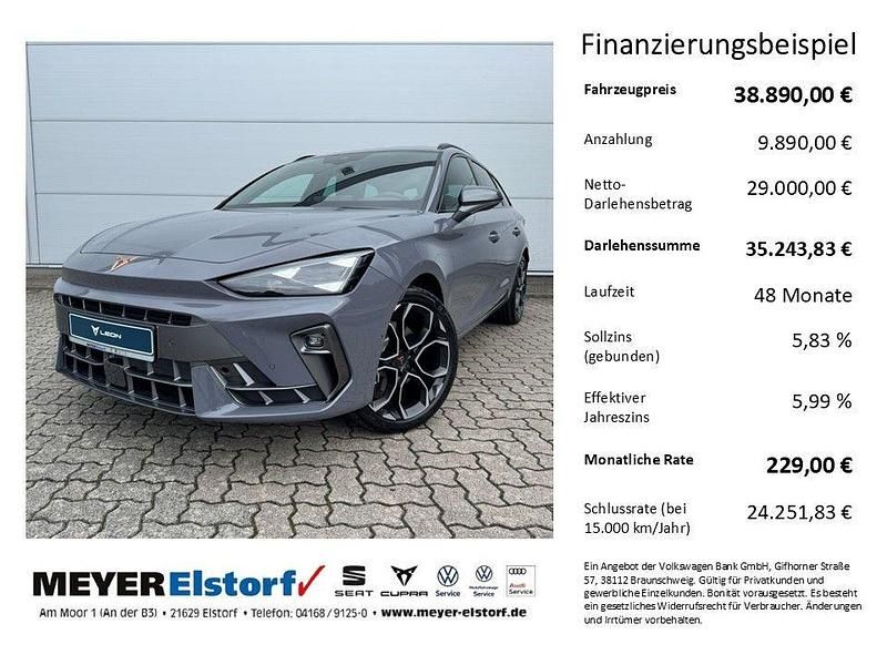Neu Cupra Leon 204 PS (150 kW) 2025 Grau Limousine