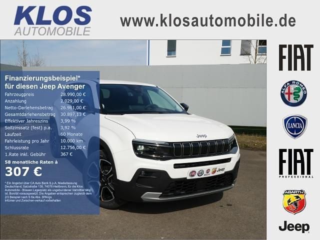 Snow white (weiss) Neu 2025 Jeep Avenger Summit SUV | 28.990 € (Etwas zu teuer) - Bild 1/4
