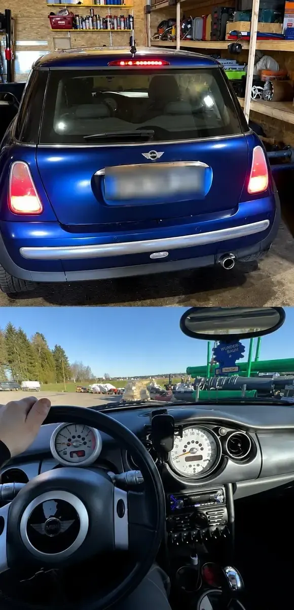 Occasion Mini Cooper 113 ch (83 kW) 2003 Bleue Citadine