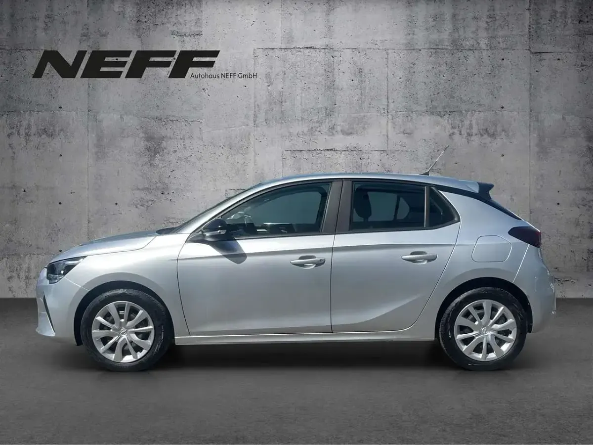 Gebraucht Opel Corsa Edition 75 PS (55 kW) 2023 Aluminium silb/kristall silb Kleinwagen