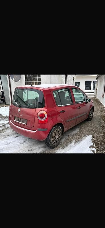 Gebraucht Renault Modus 75 PS (55 kW) 2004 Rot Van / Kleinbus