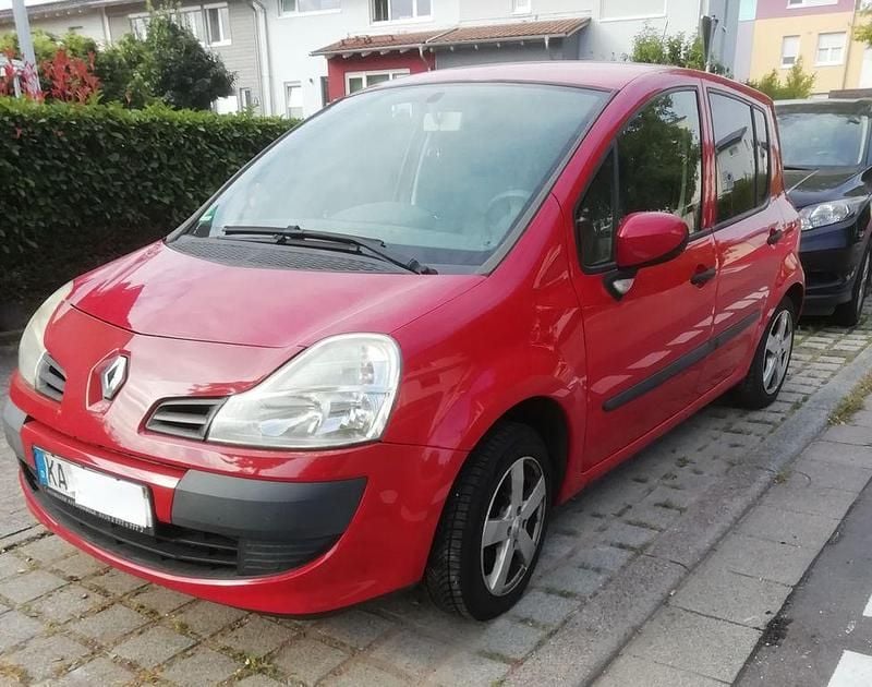 Gebraucht Renault Modus Expression 75 PS (55 kW) 2009 Rot Van / Kleinbus