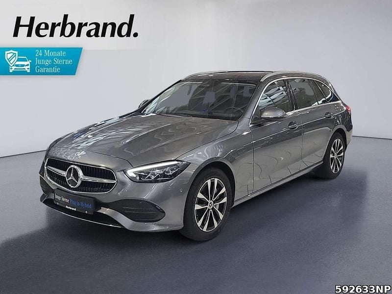 Gebraucht Mercedes C300e Avantgarde 313 PS (230 kW) 2023 Metalliclack selenitgrau Kombi