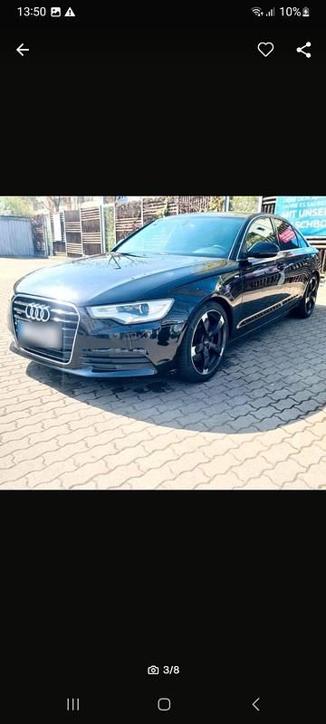 Schwarz Gebraucht 2011 Audi A6 Limousine | 8.500 € (Superpreis) - Bild 1/4