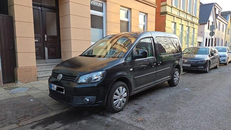 Schwarz Gebraucht 2012 VW Caddy Maxi Van / Kleinbus | 8.000 € (Fairer Preis) - Bild 1/4