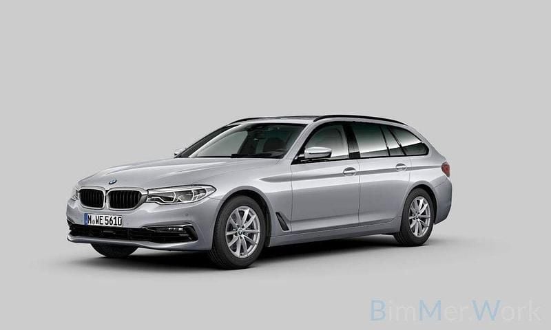 Glaciersilber Gebraucht 2019 BMW 520 Sport Line Kombi | 18.950 € (Superpreis) - Bild 1/3