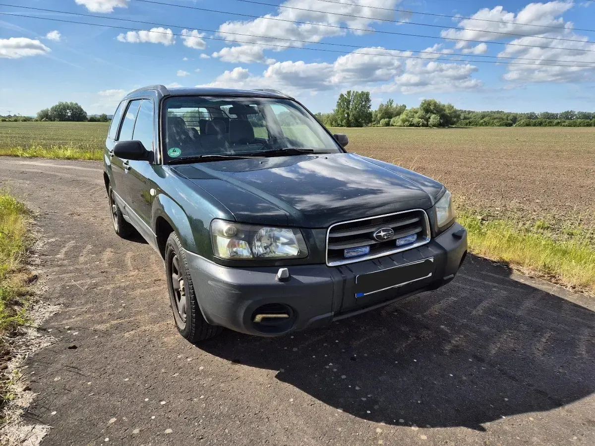 Gebraucht Subaru Forester 125 PS (91 kW) 2003 Grün SUV