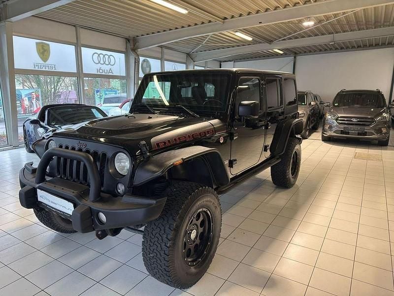Gebraucht Jeep Wrangler Rubicon 284 PS (208 kW) 2018 Schwarz SUV