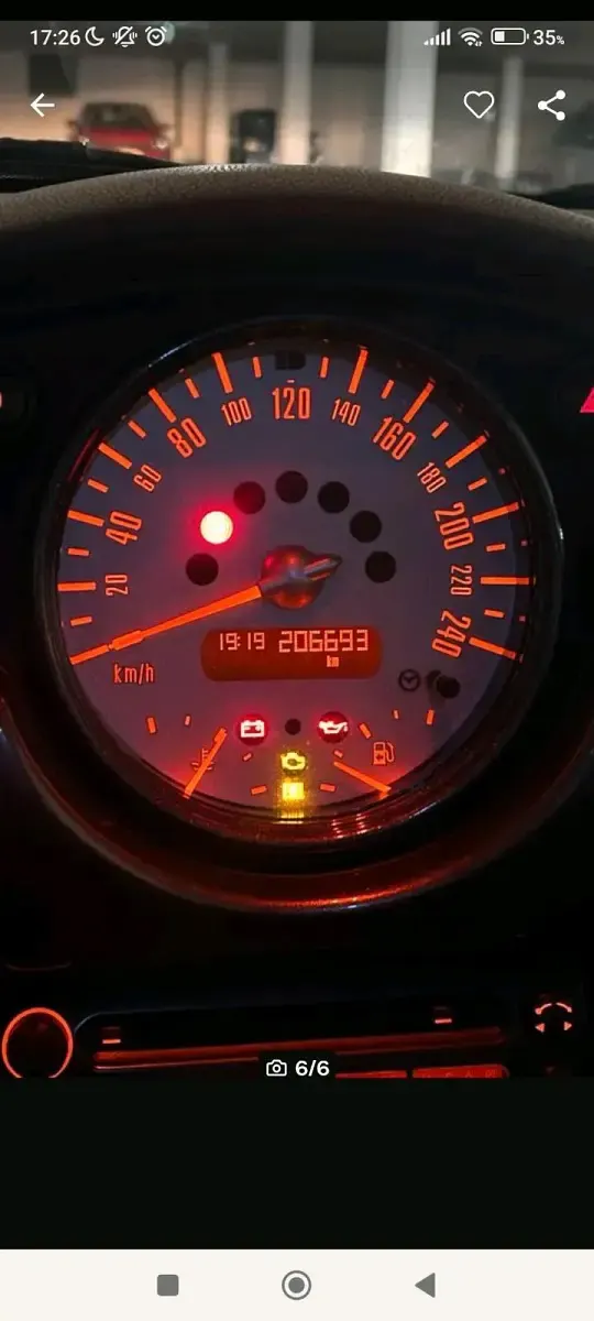 Gebraucht Mini Cooper 116 PS (85 kW) 2006 Rot Kleinwagen