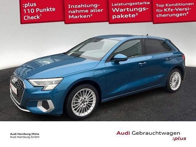 Gebraucht Audi A3 Sportback e-tron Advanced Plus 204 PS (150 kW) 2023 Atollblau metallic Kleinwagen