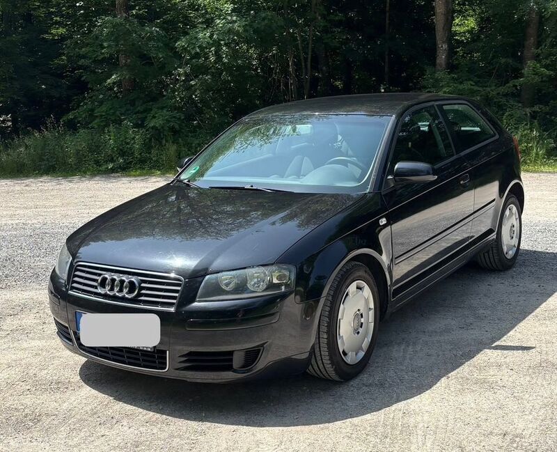 Schwarz Gebraucht 2003 Audi A3 Sport Limousine | 2.590 € (Fairer Preis) - Bild 1/4