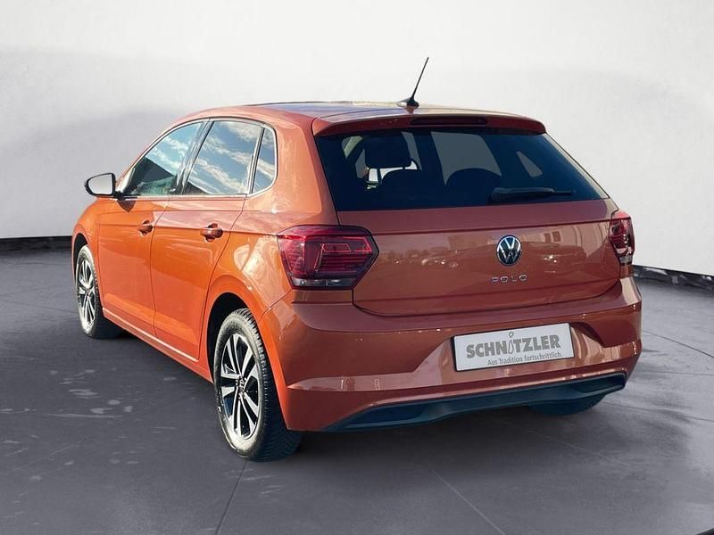 Gebraucht VW Polo United 95 PS (69 kW) 2021 Orange Kleinwagen