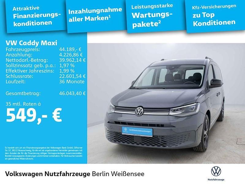 Gebraucht VW Caddy Maxi Style 150 PS (110 kW) 2025 Grau Van / Kleinbus