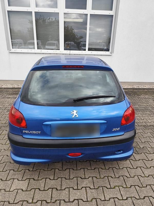 Gebraucht Peugeot 206 75 PS (55 kW) 2008 Blau Kleinwagen