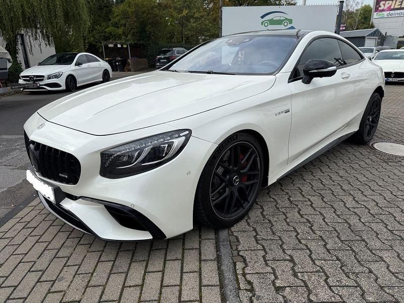 Weiß Gebraucht 2018 Mercedes S63 AMG AMG Coupé | 98.950 € (Etwas zu teuer) - Bild 1/4