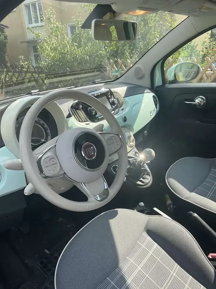 Gebraucht Fiat 500 Lounge 69 PS (50 kW) 2019 Grün Cabrio
