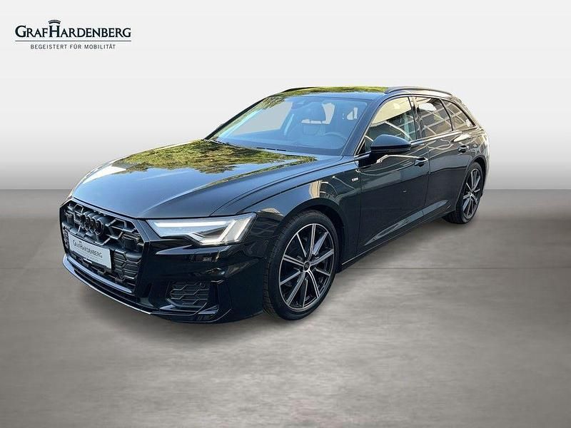 Schwarz Gebraucht 2024 Audi A6 S-Line Kombi | 52.990 € - Bild 1/4