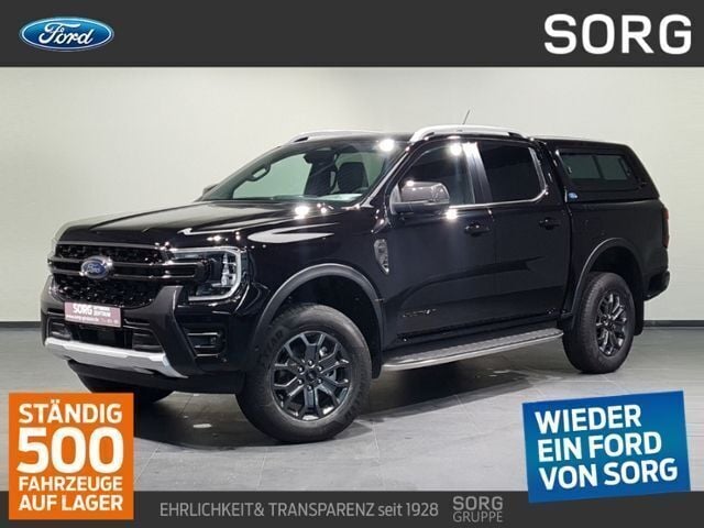 Grau, carbonizedgrey metallic Neu 2024 Ford Ranger Wildtrack Abholung | 54.590 € (Fairer Preis) - Bild 1/4