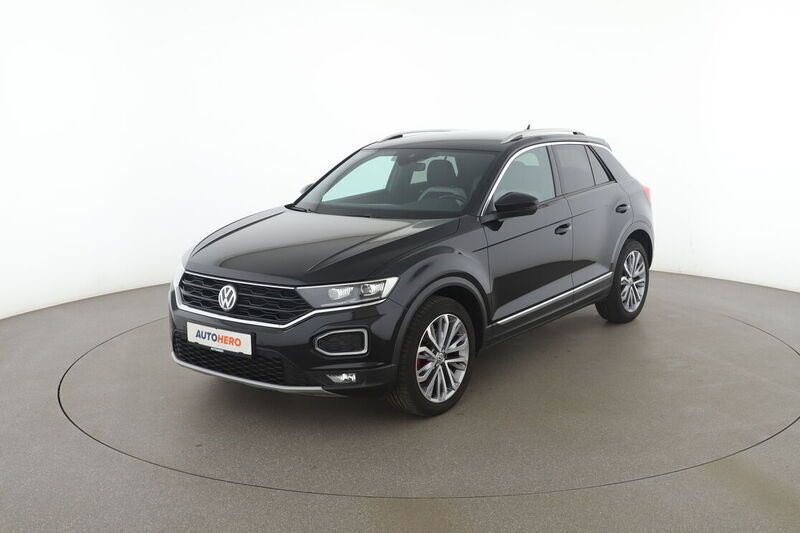 Schwarz Gebraucht 2019 VW T-Roc Sportline SUV | 22.590 € (Fairer Preis) - Bild 1/4