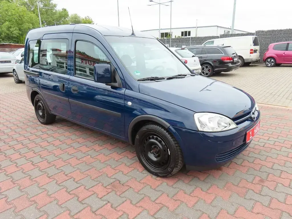 Gebraucht Opel Combo Edition 75 PS (55 kW) 2008 Blau Van / Kleinbus