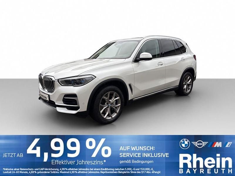 Mineralweiss met. Gebraucht 2022 BMW X5 xLine SUV | 57.490 € (Fairer Preis) - Bild 1/4