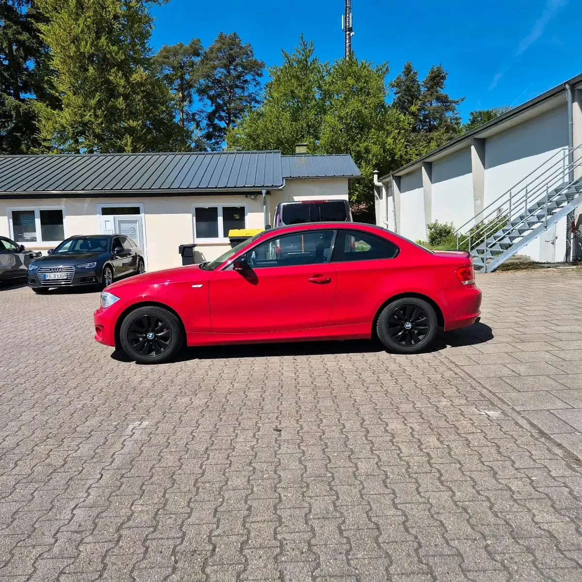 Brugt BMW 120 Coupé 177 HK (130 kW) 2011 Rød Coupe