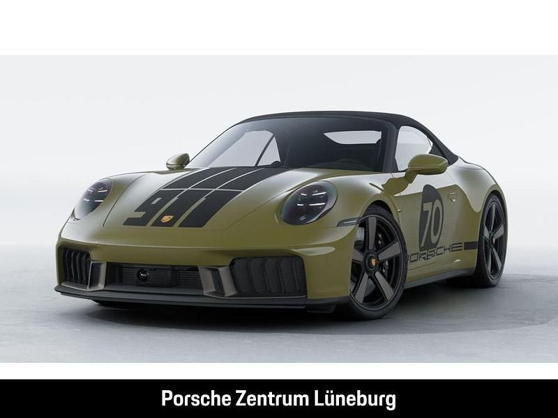 Neu Porsche 911 541 PS (397 kW) 2026 Olive neo Cabrio