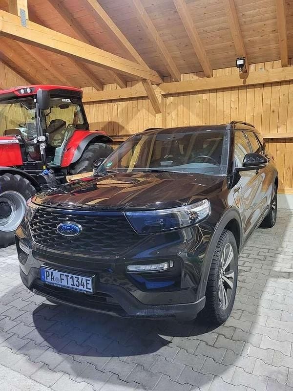 Schwarz Gebraucht 2020 Ford Explorer ST-Line SUV | 38.500 € (Guter Preis) - Bild 1/4