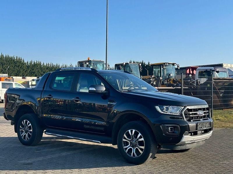 Schwarz Gebraucht 2022 Ford Ranger Wildtrack Abholung | 26.900 € - Bild 1/4