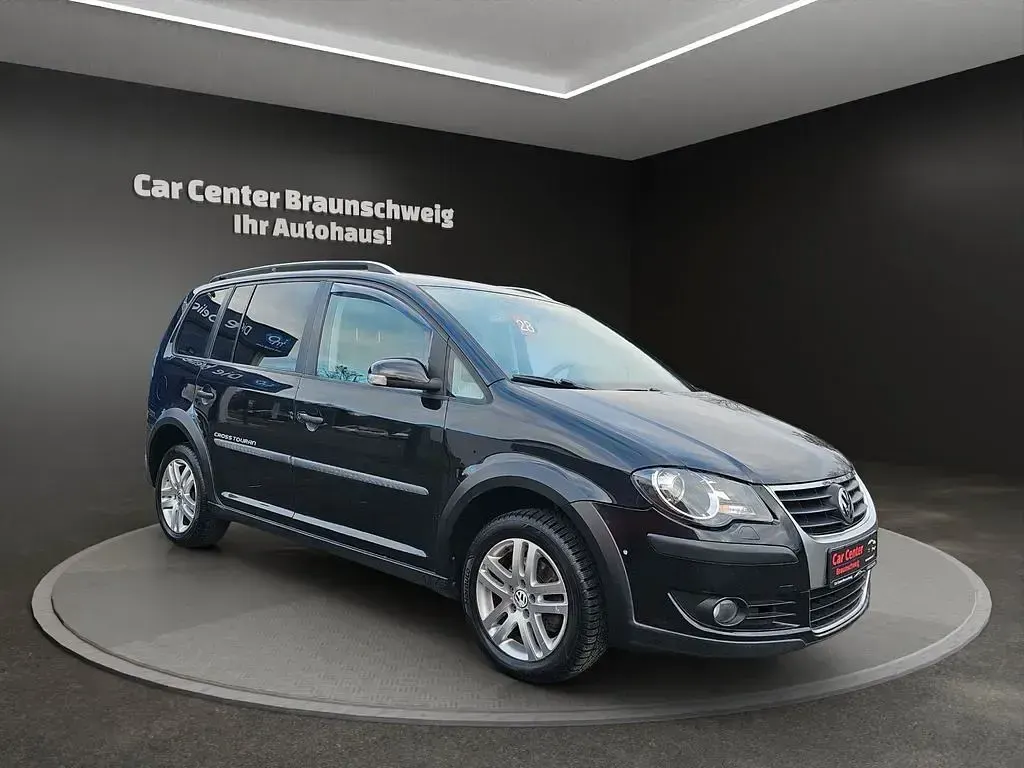 Gebraucht VW Touran Cross 105 PS (77 kW) 2007 Schwarz Van / Kleinbus
