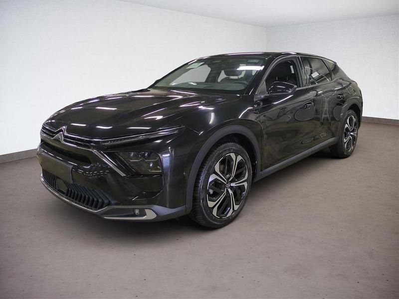 Schwarz lackierung schwarz perla nera/ty (metallic) Gebraucht 2024 Citroën C5 X PureTech Limousine | 19.880 € (Guter Preis) - Bild 1/4