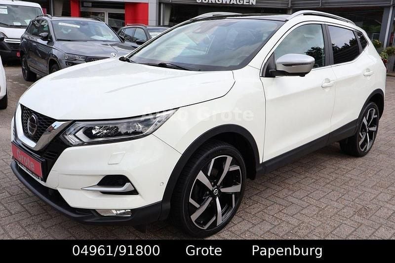 Weiß Gebraucht 2018 Nissan Qashqai Tekna SUV | 14.990 € (Fairer Preis) - Bild 1/4