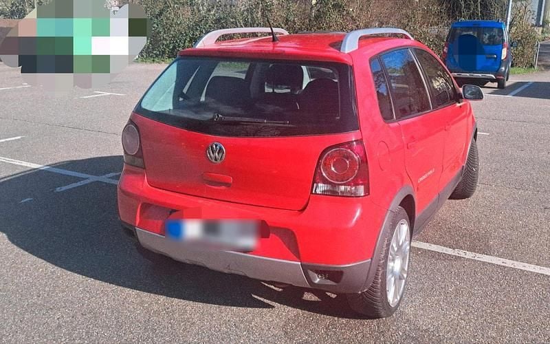 Gebraucht VW Polo Cross 80 PS (58 kW) 2009 Rot Kleinwagen