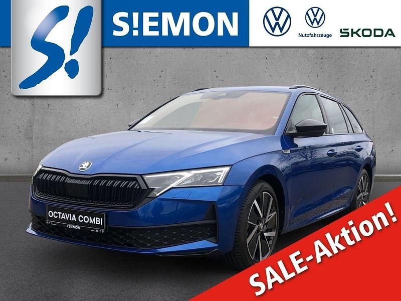 Gebraucht Skoda Octavia SportLine 150 PS (110 kW) 2024 Blau Kombi