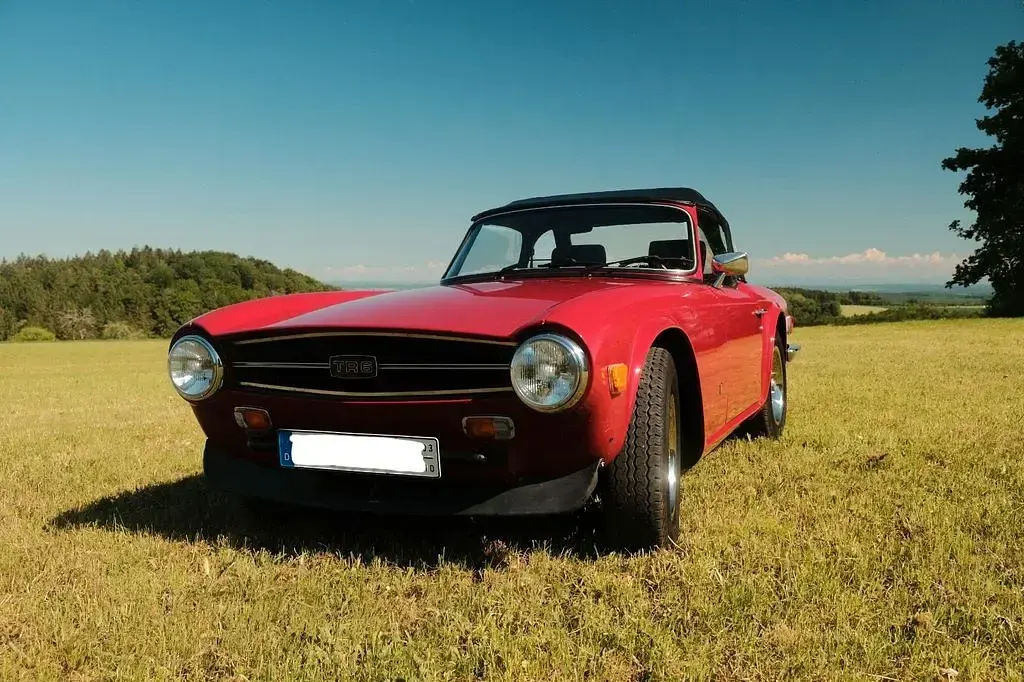 Gebraucht Triumph TR6 95 PS (69 kW) 1971 Rot Cabrio
