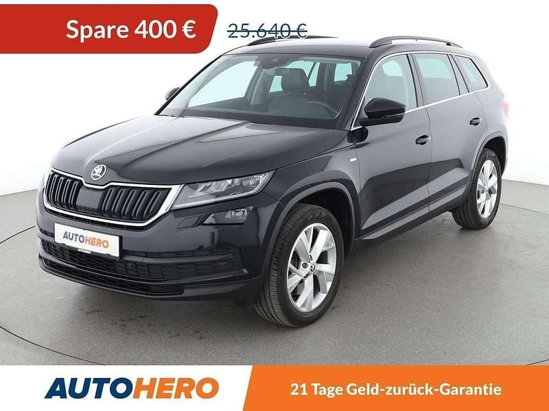 Deep black Gebraucht 2019 Skoda Kodiaq Soleil SUV | 25.170 € (Guter Preis) - Bild 1/3