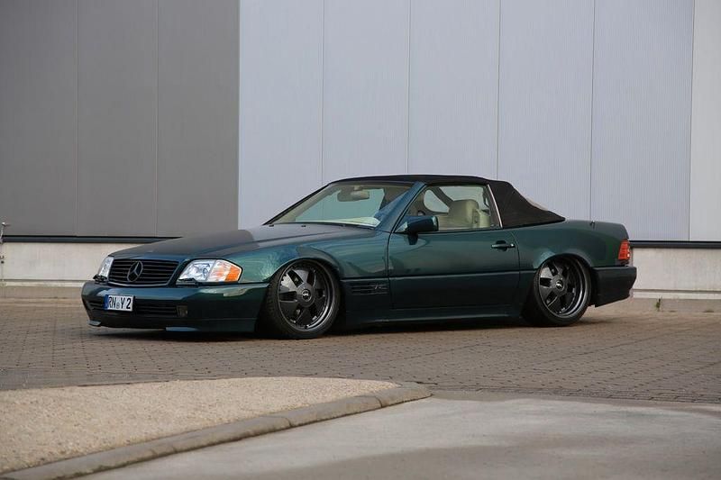 Gebraucht Mercedes SL600 394 PS (289 kW) 1995 Grün Cabrio