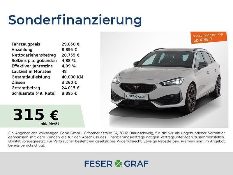 Weiß Gebraucht 2024 Seat Leon ST Kombi | 29.650 € (Teuer) - Bild 1/2