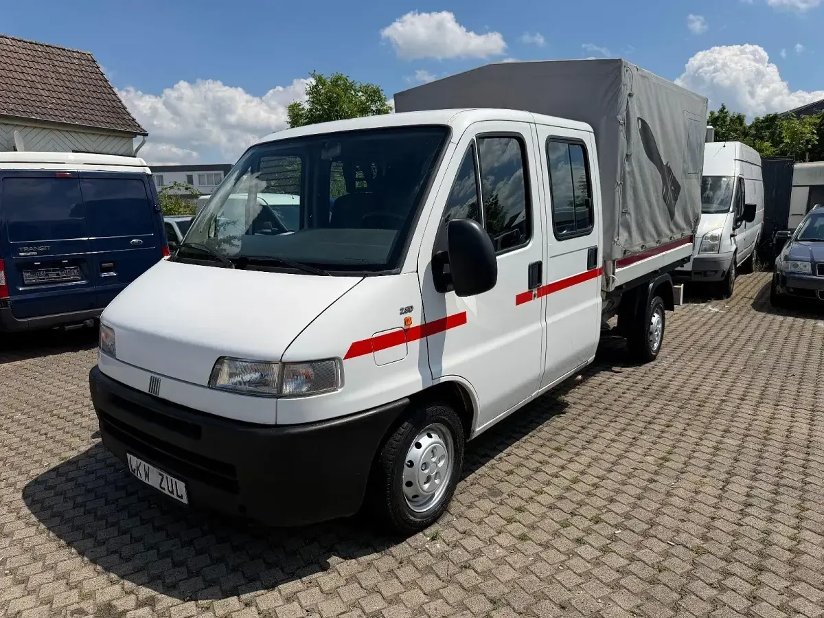 Gebraucht Fiat Ducato 87 PS (63 kW) 2000 Weiß Van