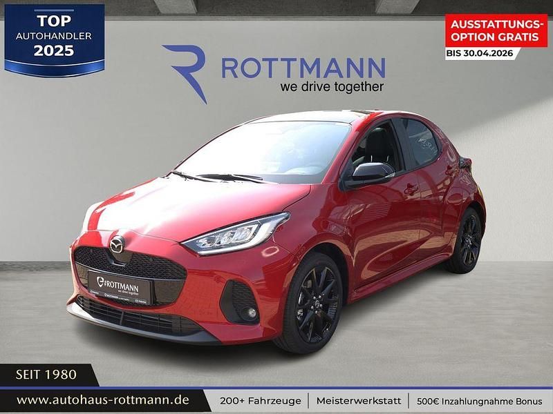 Neu Mazda 2 Homura-Line 116 PS (85 kW) 2025 Rot Limousine