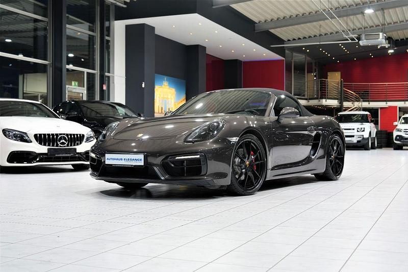Grau Gebraucht 2015 Porsche Boxster GTS Sport Cabrio | 64.980 € (Guter Preis) - Bild 1/4