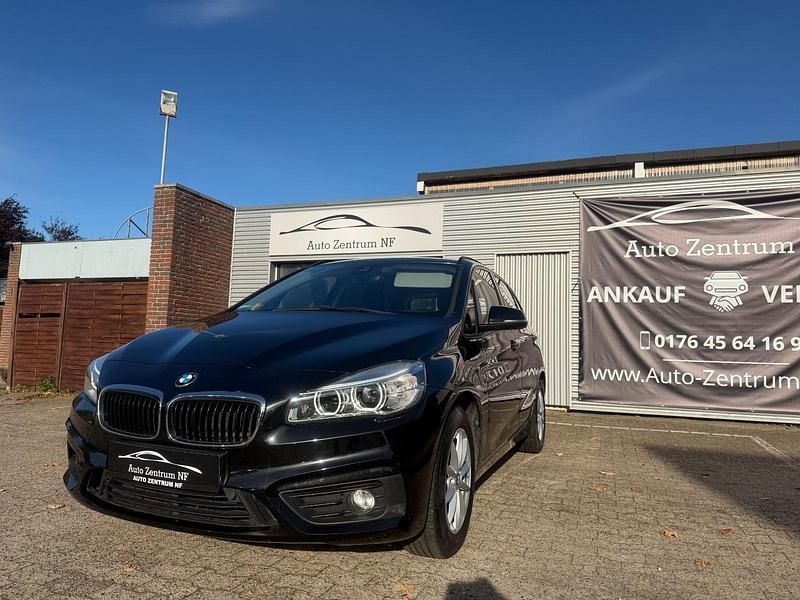 Schwarz Gebraucht 2017 BMW 218 Active Tourer Advantage Van / Kleinbus | 14.970 € (Guter Preis) - Bild 1/4