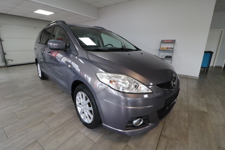 Mephistograu metallic (metallic) Gebraucht 2009 Mazda 5 Exclusive Van / Kleinbus | 6.490 € (Teuer) - Bild 1/4