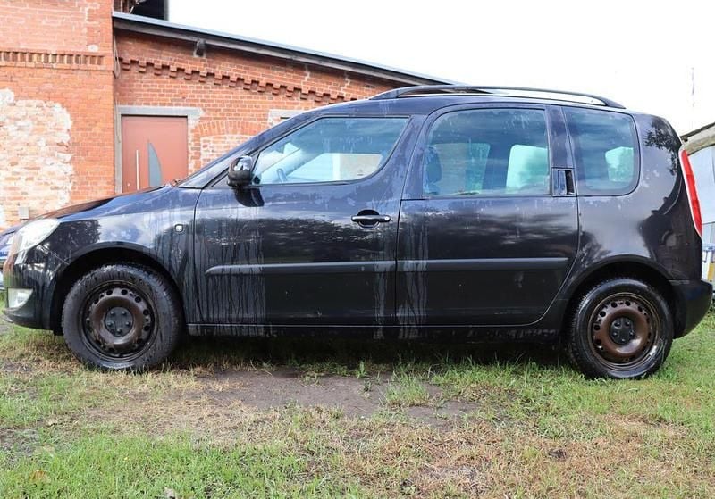 Gebraucht Skoda Roomster Style 105 PS (77 kW) 2010 Schwarz Van / Kleinbus