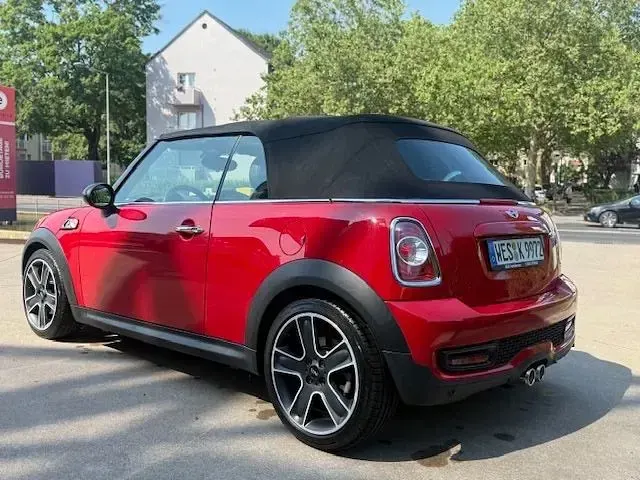 Gebraucht Mini Cooper SD Cabriolet 143 PS (105 kW) 2012 Rot Cabrio