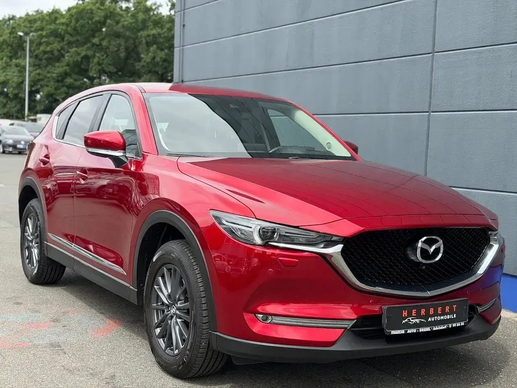 Gebraucht Mazda CX-5 Exclusive-Line 150 PS (110 kW) 2020 Rot SUV