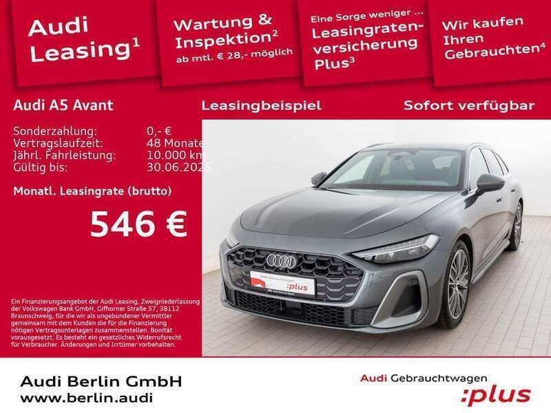 Grau (daytonagrau perleffekt) Gebraucht 2024 Audi A5 Ambiente Coupé | 52.901 € (Superpreis) - Bild 1/3